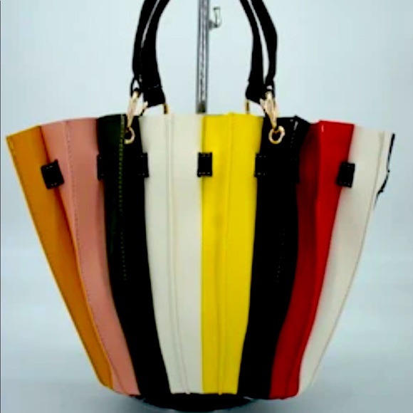 Be You Tiful  multi colored medium bag with strap - Picture 1 of 1